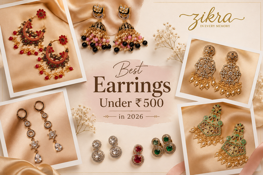 Best Earrings Under ₹500 in 2026: Affordable Fashion That Looks Premium