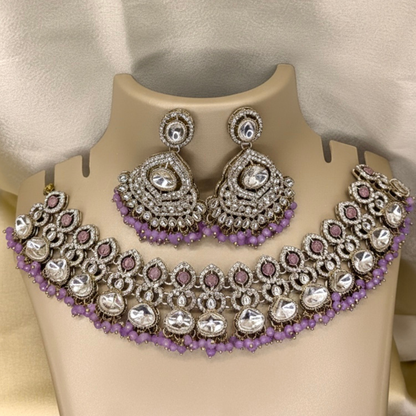Filigree Choker & Earring Set