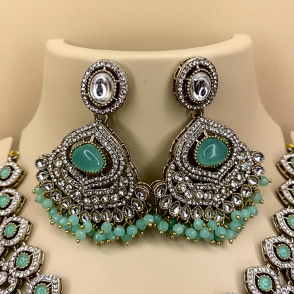 Filigree Choker & Earring Set