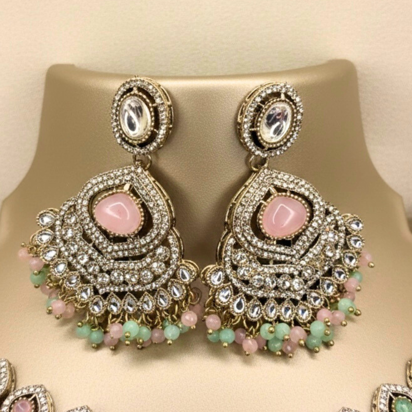 Filigree Choker & Earring Set