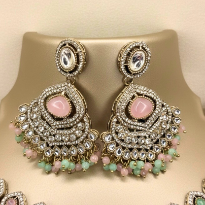 Filigree Choker & Earring Set