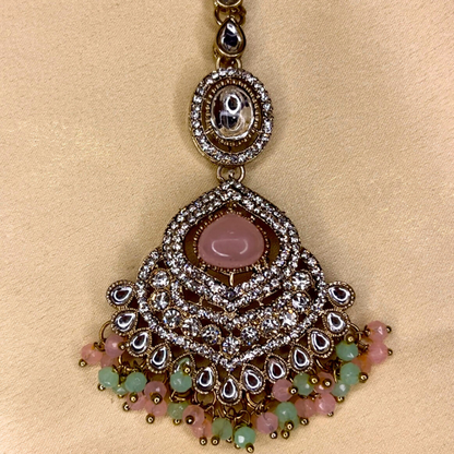 Filigree Choker & Earring Set
