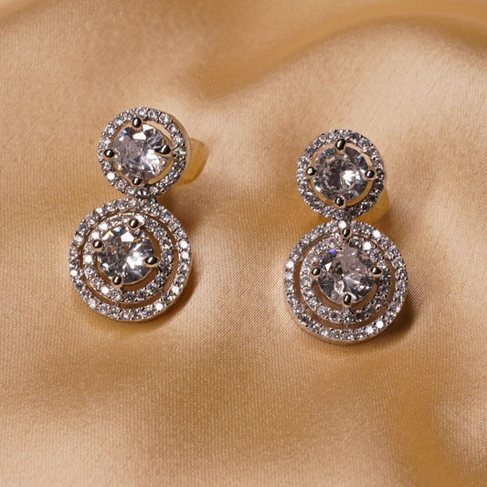 American Diamond Stud Earrings